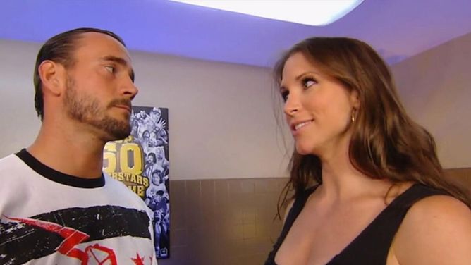 "Now, I'm wearing Punk" - Stephanie McMahon reveals the 'gross' thing CM Punk loves to do to her