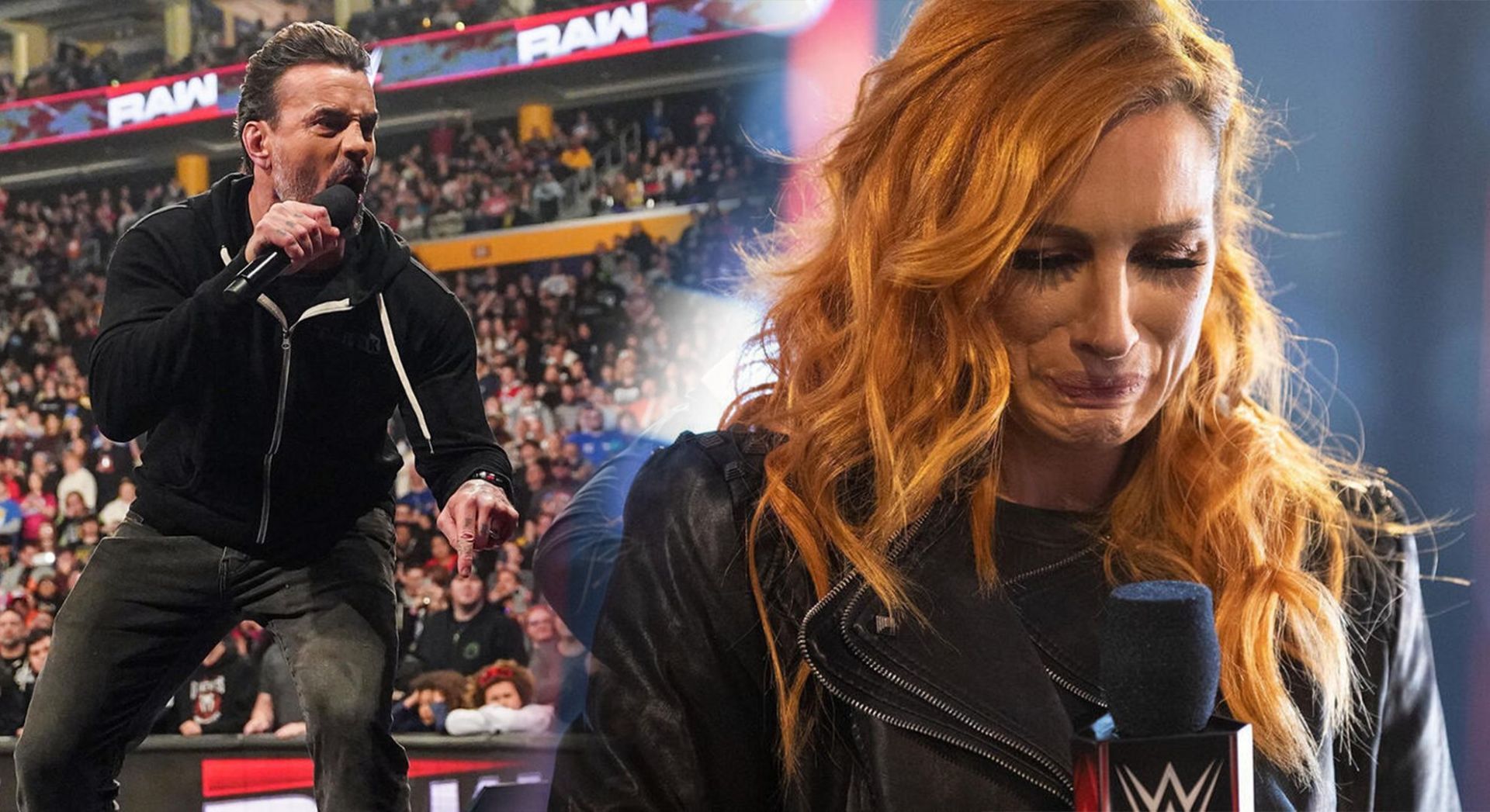 CM Punk and Becky Lynch in picture (Credits: WWE.Com)