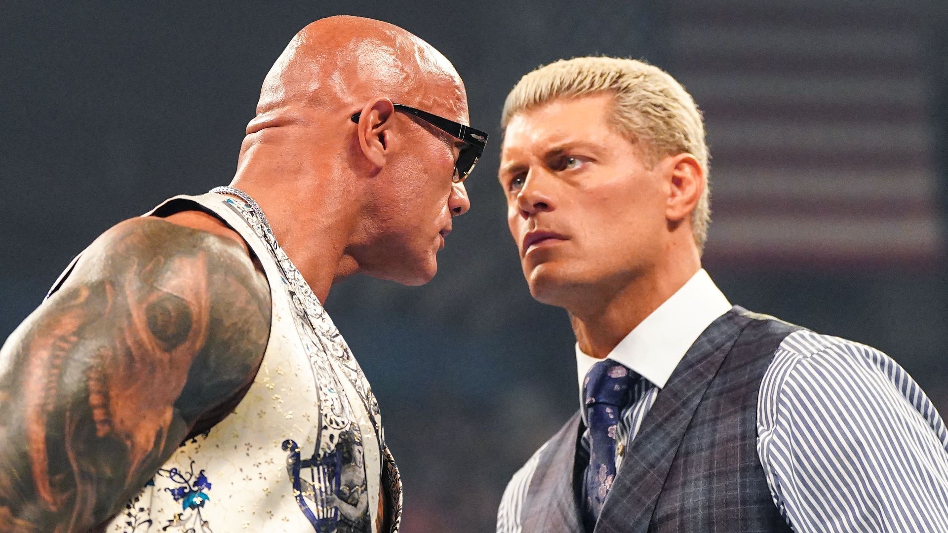 The Rock and Cody Rhodes (Images via WWE.com)