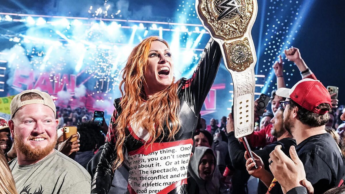 Becky Lynch on RAW (Picture Courtesy: WWE.com)