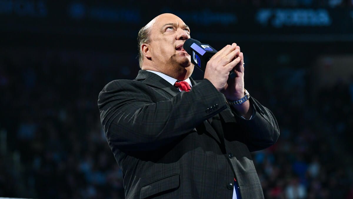 Paul Heyman on SmackDown! (Image from WWE.com)