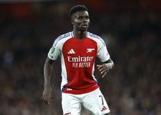 Arsenal star Bukayo Saka provides fitness update with social media post