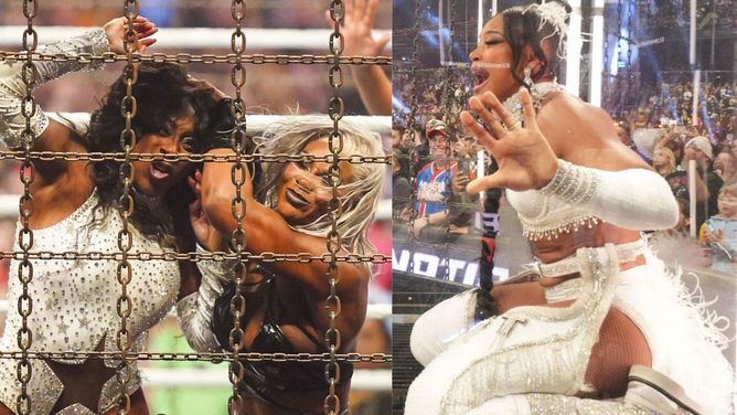 Bianca Belair breaks silence on Jade Cargill attacking Naomi at Elimination Chamber