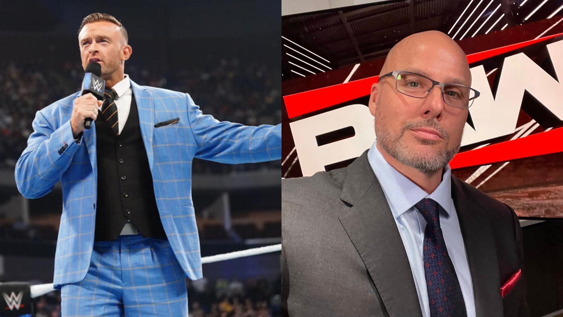 Nick Aldis and Adam Pearce are General Managers on SmackDown and RAW respectively [Image via wwe.com]