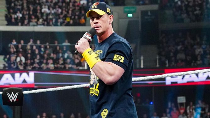 One major thing during John Cena's promo on WWE RAW made a veteran scratch his head