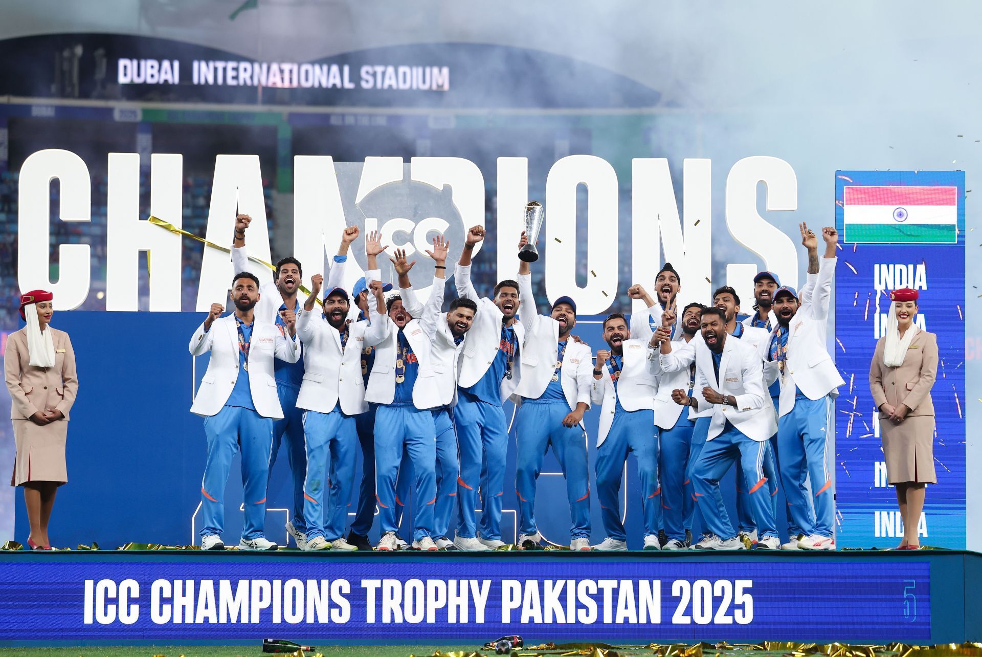 India v New Zealand: Final - ICC Champions Trophy 2025 - Source: Getty