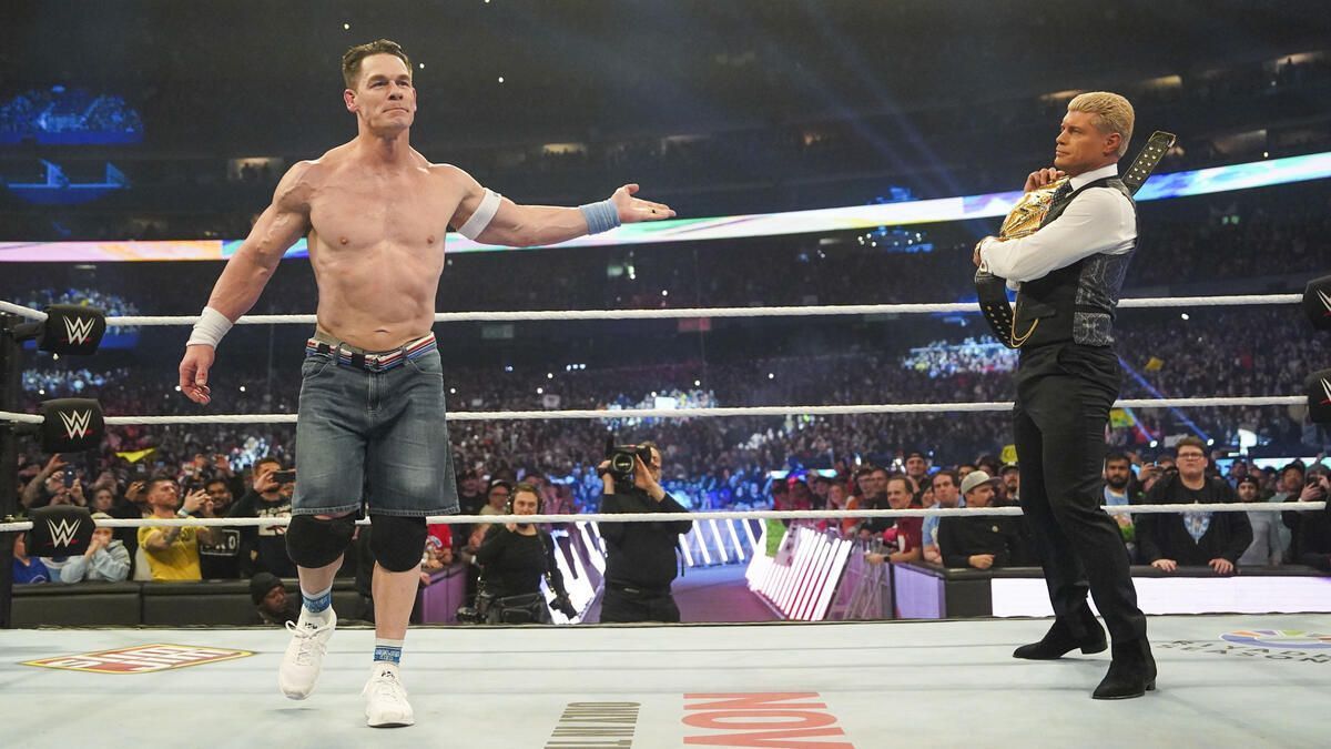 Cody Rhodes and John Cena! (image from WWE.com)