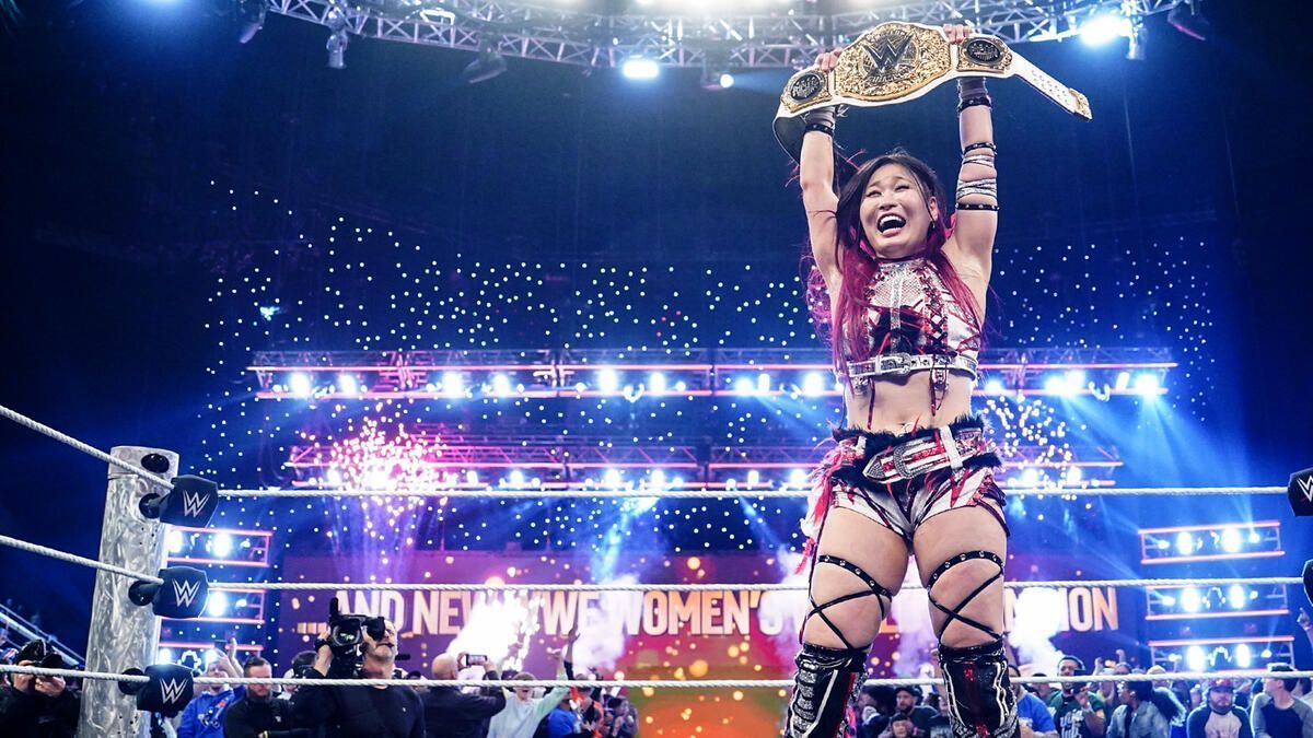 Reigning Women&#039;s World Champion IYO SKY [Image credits: wwe.com]