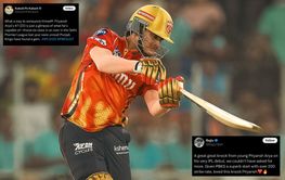 "Punjab Kings have found a gem" - Fans react to Priyansh Arya's quick-fire knock in GT vs PBKS match of IPL 2025