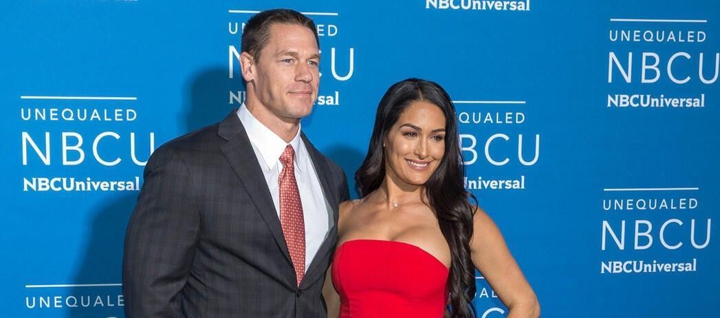 Which Bella Twin was Engaged to John Cena