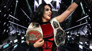 Stephanie Vaquer reacts to a huge surprise at UFC Mexico City: "I’m proud to represent my WWE family."