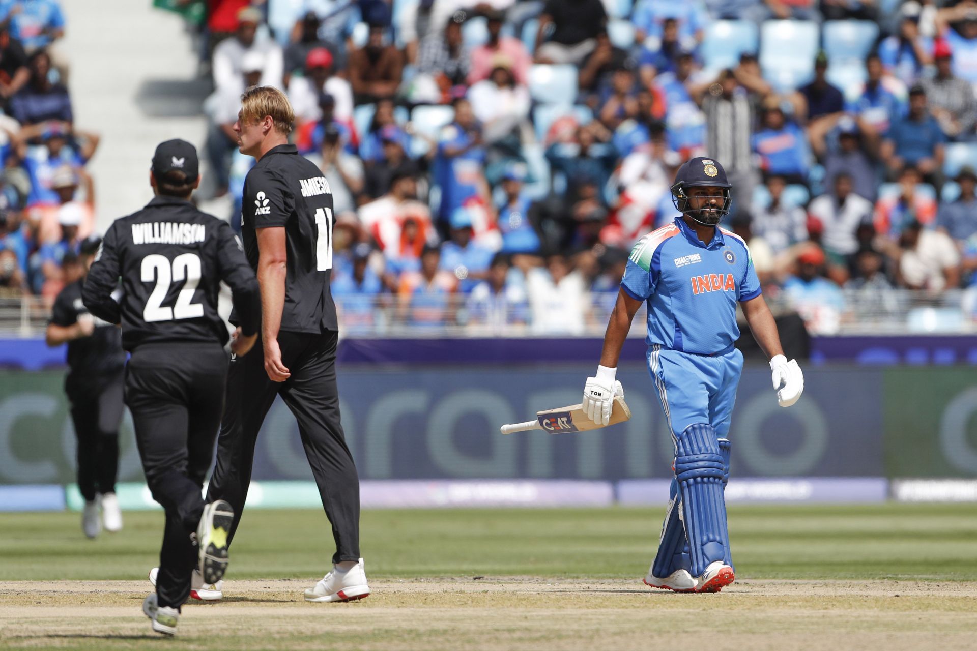 Rohit has thrown away solid starts in all three matches of the tournament [Credit: Getty]