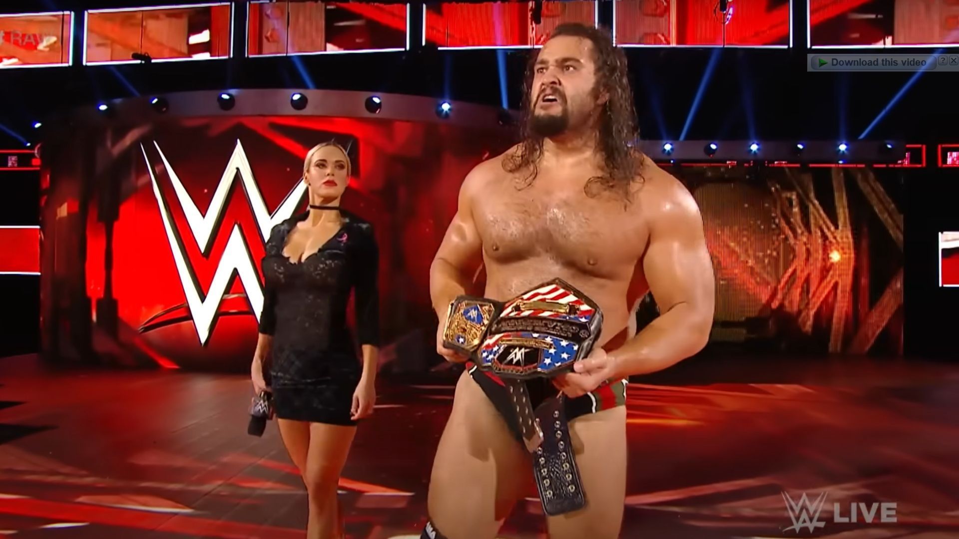 Lana (left) and Rusev (right) [Image Credits: WWE