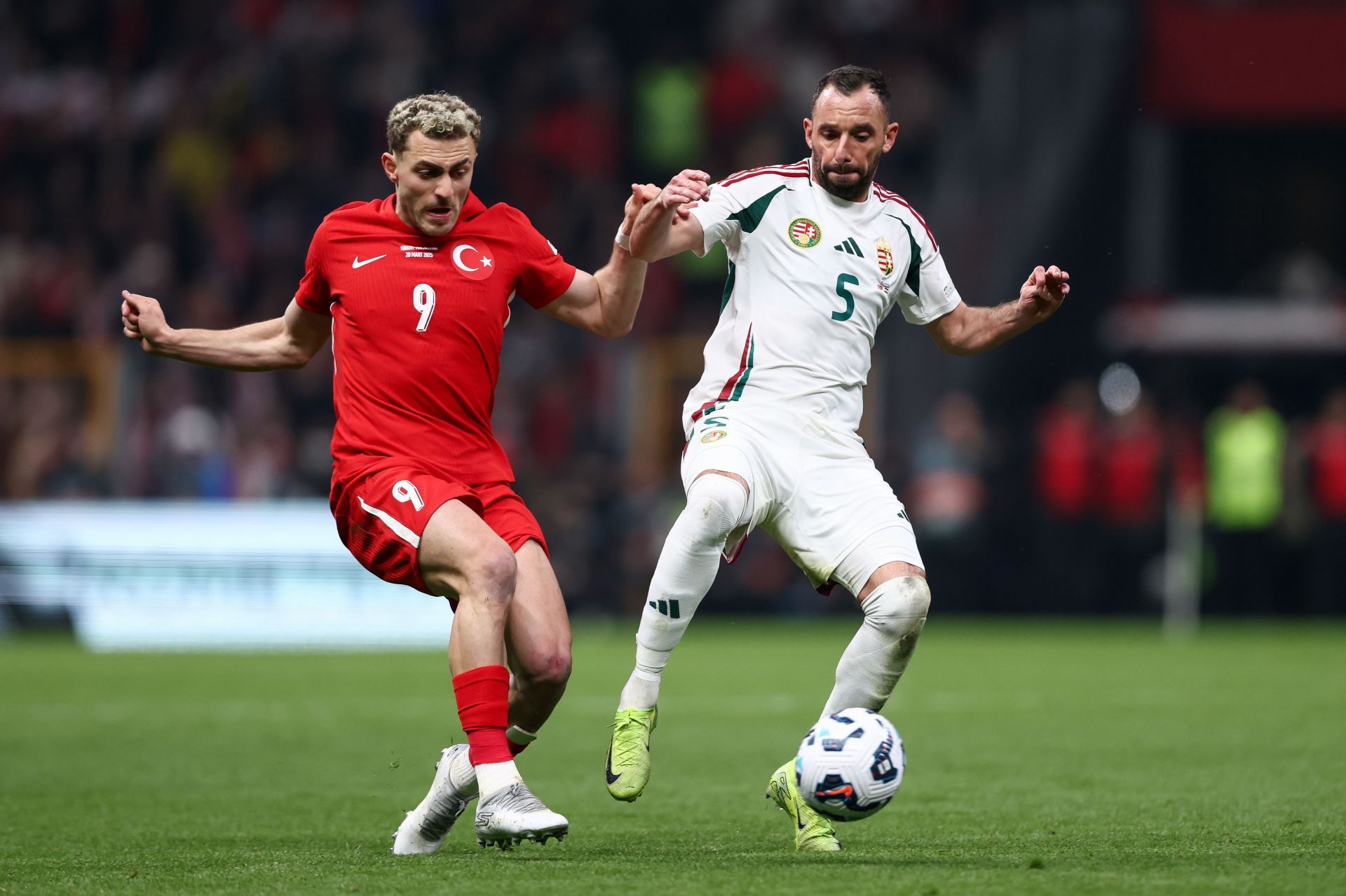 Turkiye v Hungary - UEFA Nations League 2024/25 League A/B Play-offs First Leg - Source: Getty