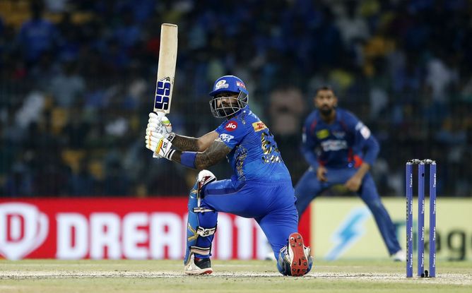 "Tereko bhi chashma lag jayega" - Suryakumar Yadav hilariously avoids a fan ahead of CSK vs MI IPL 2025 match [Watch]