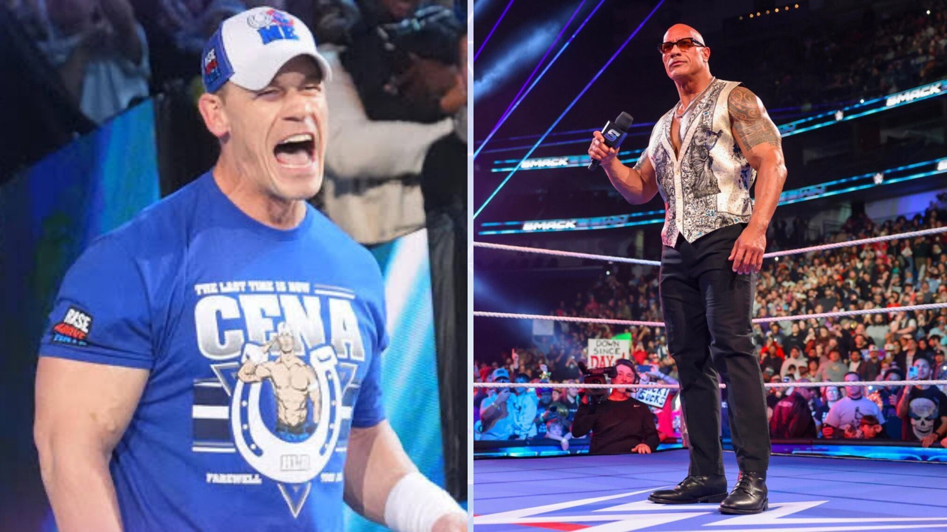 John Cena must have already retired since the Rock has appeared more during the retirement tour. (Image Credits: WWE.com).