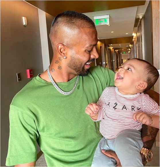 Hardik Pandya&rsquo;s Son Image