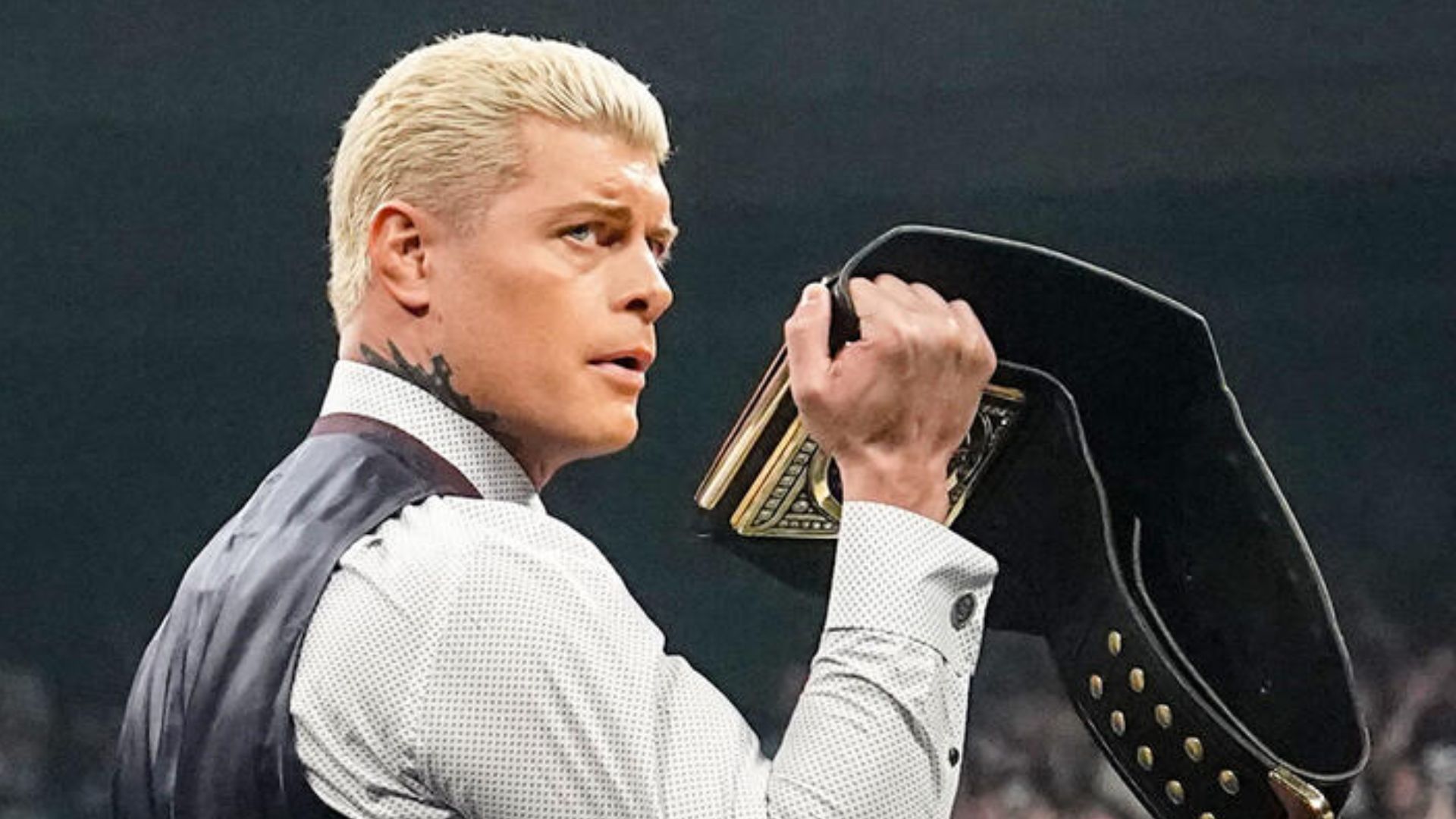 Cody Rhodes on RAW in Brussels, Belgium [WWE/Courtesy]