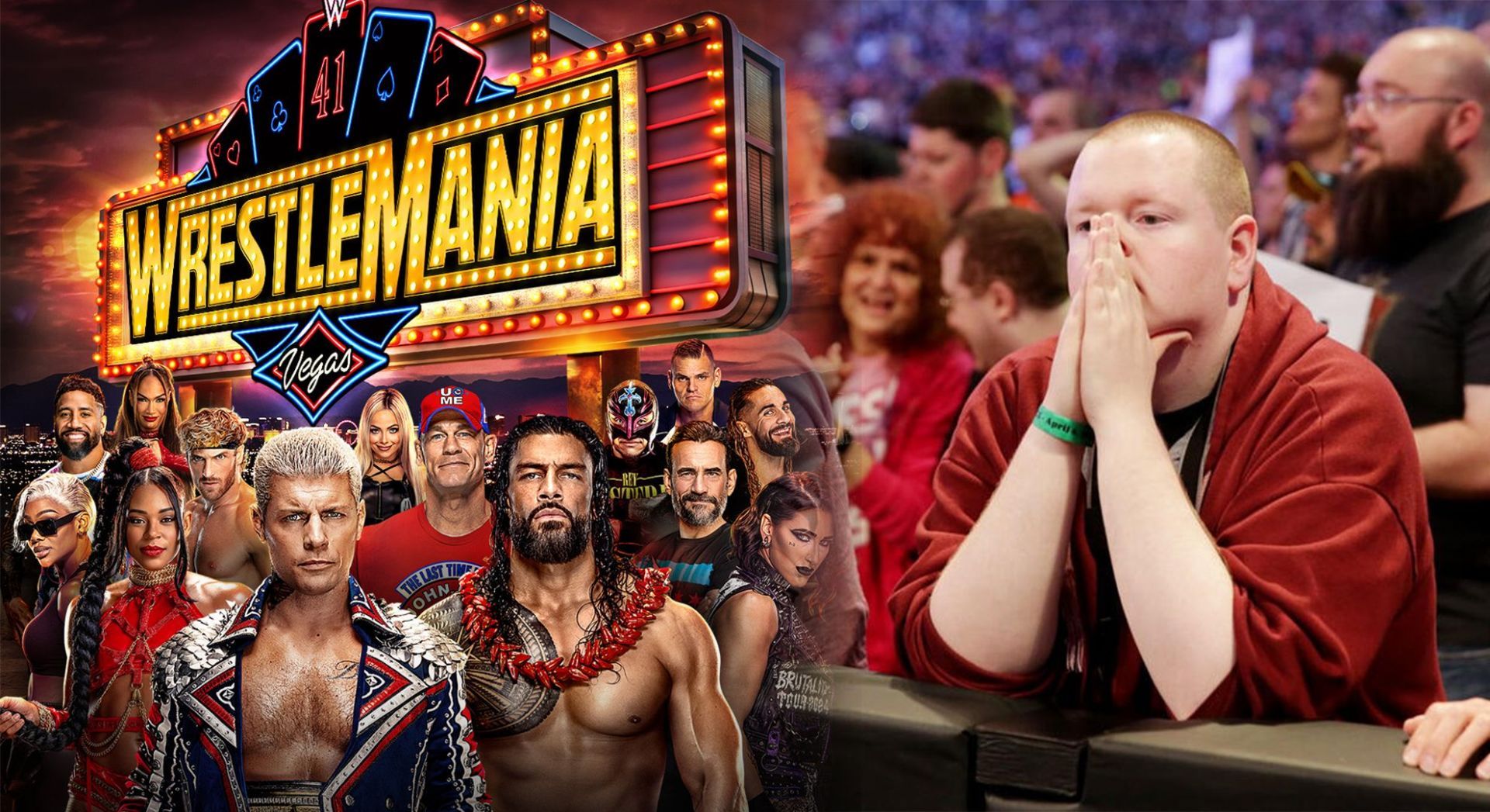 WrestleMania 41 will take place at the Allegiant Stadium [Image Credit:WWE.Com and WWE Twitter\X]