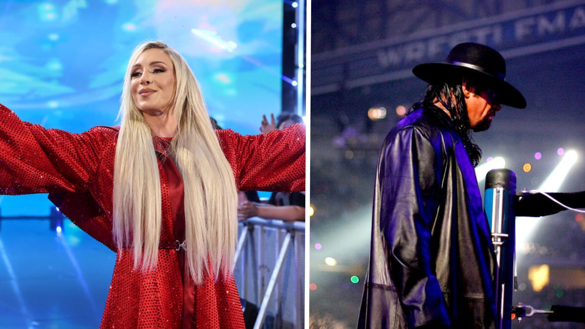 Former World Champions Charlotte Flair and The Undertaker [Image Credits: WWE.com]