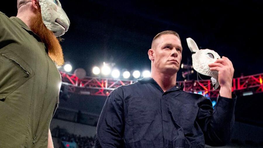 The Wyatt Family terrorized John Cena in 2014 (Photo source: wwe.com)