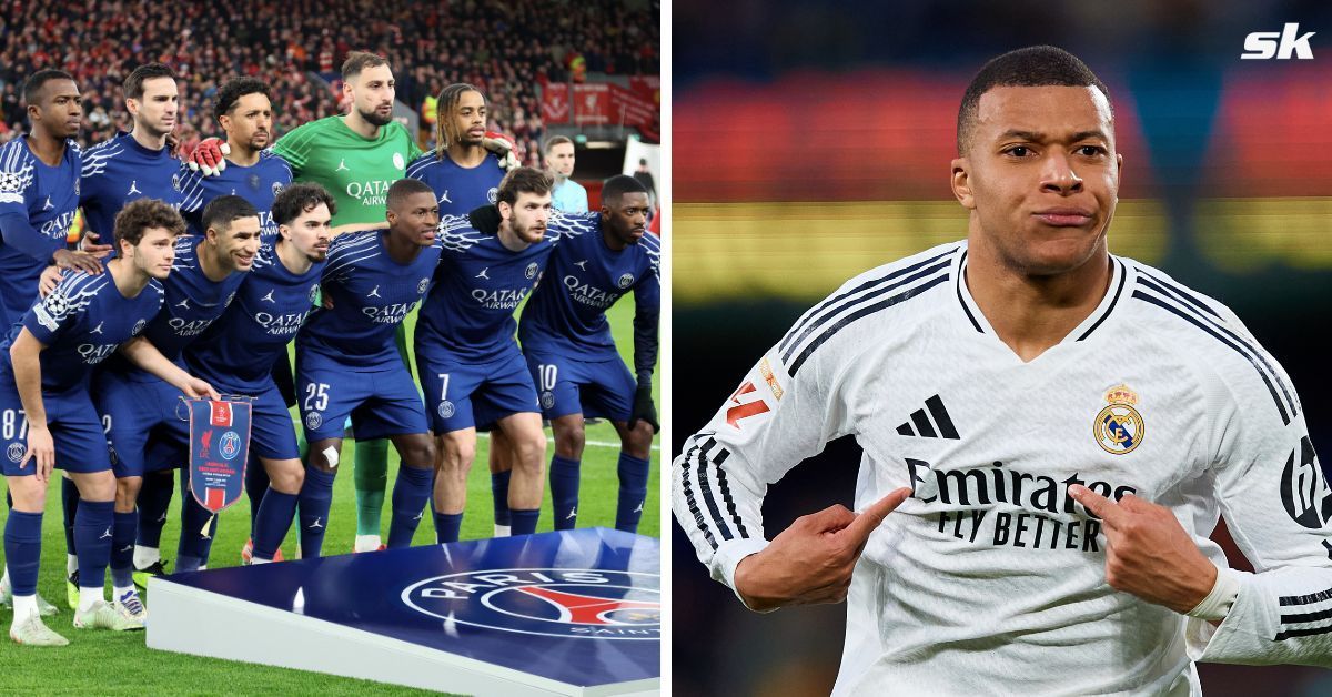 Kylian Mbappe left PSG last summer to join Real Madrid