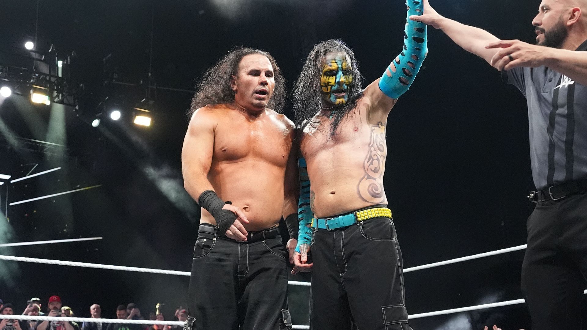 The Hardy Boyz are back in WWE (Image via WWE.com)