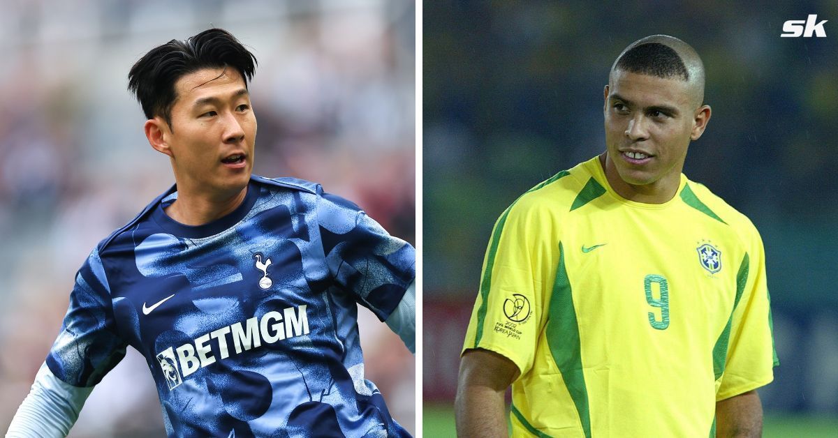 Son Heung-Min and Ronaldo Nazario