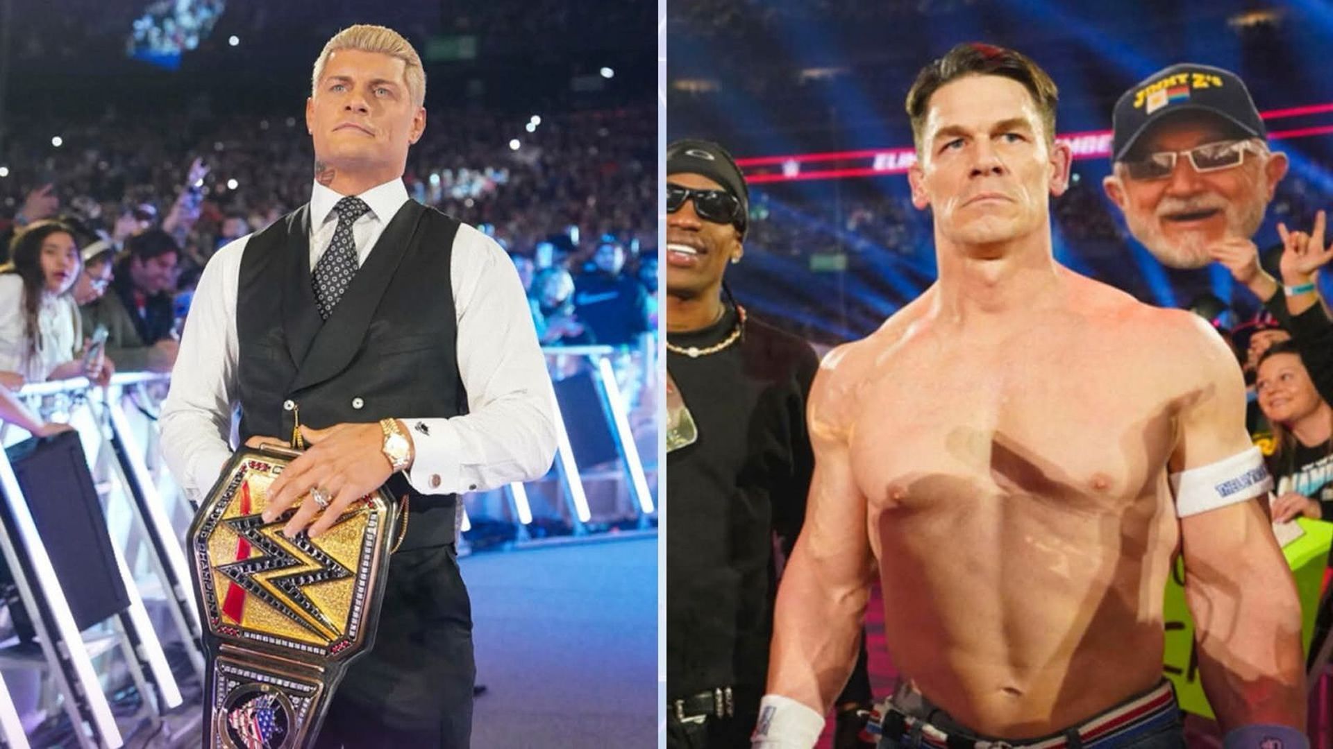 Cody Rhodes and John Cena