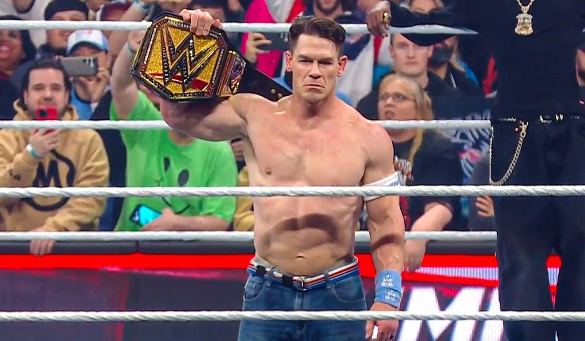 John Cena turned heel at Elimination Chamber show. [Image credits: WWE on X]