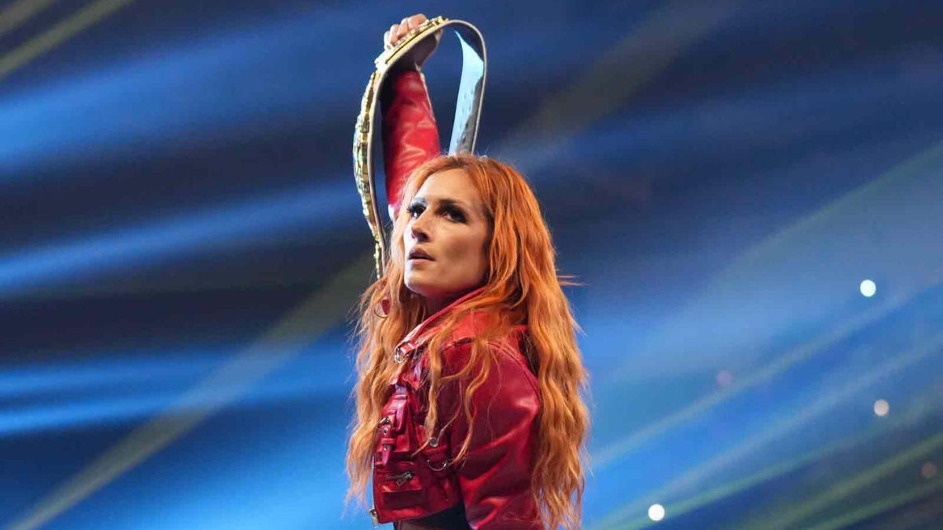 The Man Becky Lynch at a WWE show (Image via wwe.com)