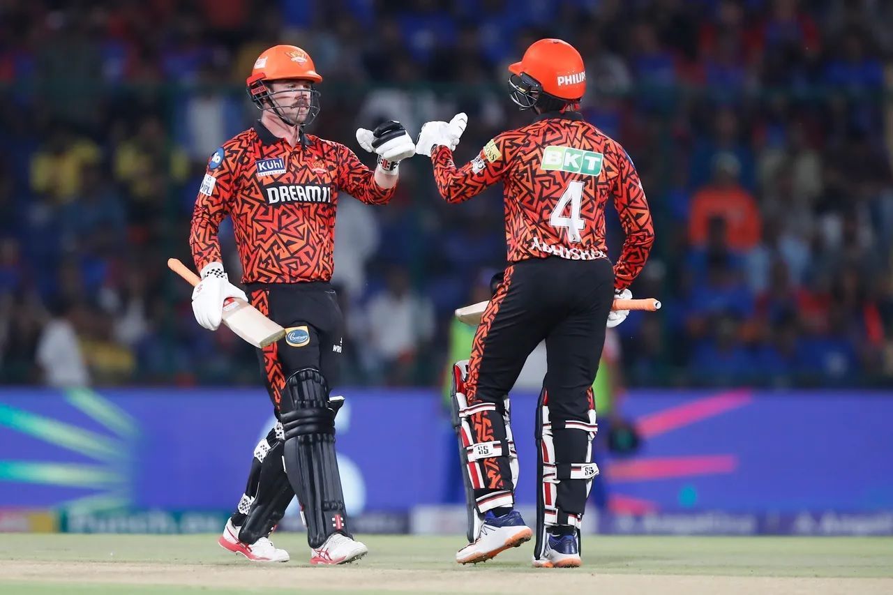 SRH would want Travis Head and Abhishek Sharma to give them a flying start. [P/C: iplt20.com]