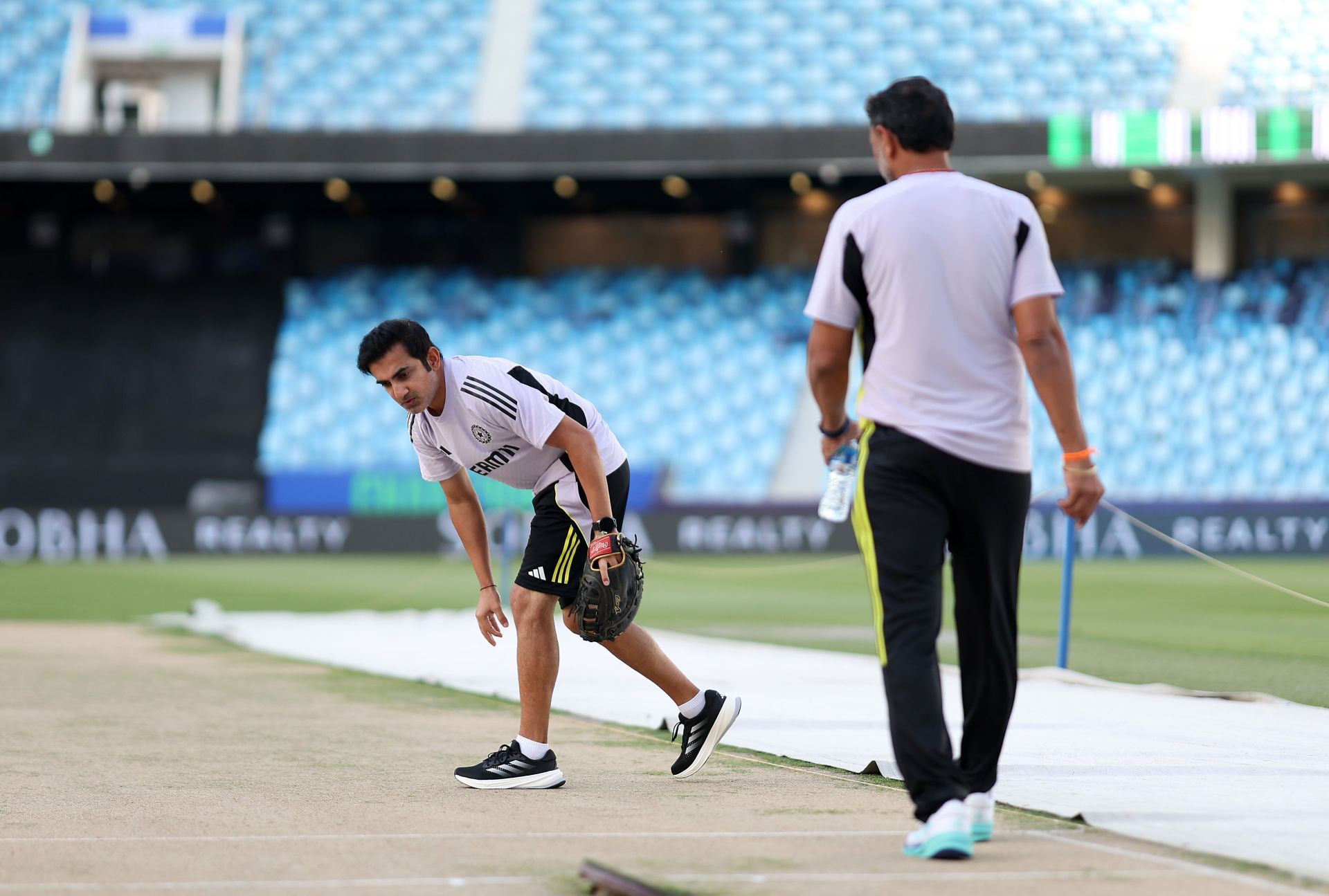 The Dubai pitch has assisted the spinners throughout the 2025 Champions Trophy. [P/C: Getty]