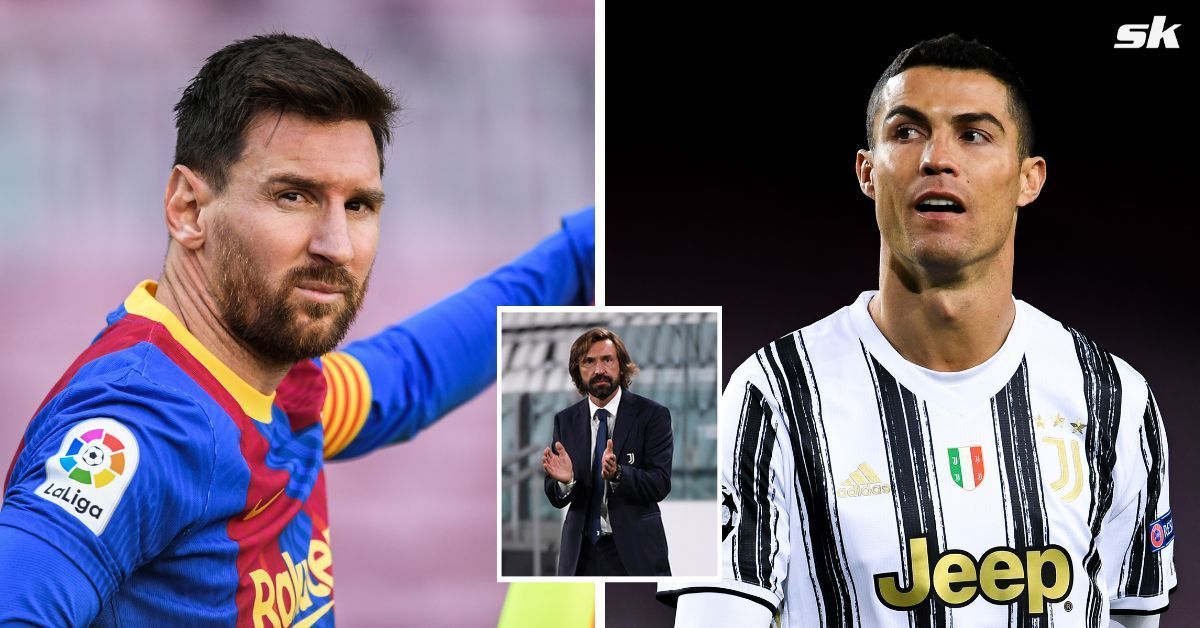 Lionel Messi (left), Andrea Pirlo (center) &amp; Cristiano Ronaldo (right) - (Image: All images from Getty)