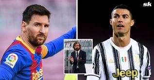 “I can’t answer” - Juventus hero Andrea Pirlo responds when asked to choose between Cristiano Ronaldo and Lionel Messi