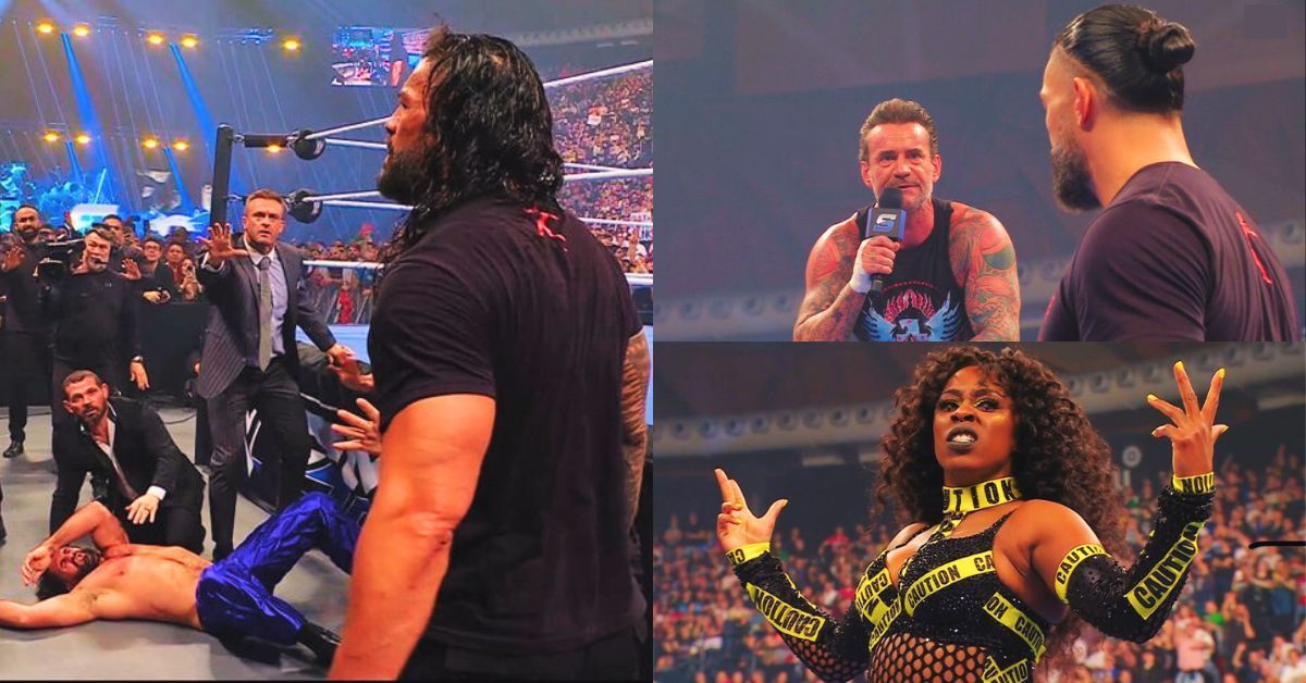 We got some big matches tonight on WWE SmackDown while WWE teased a big return! [Image credits: Screenshots from WWE SmackDown on Sony LIV]