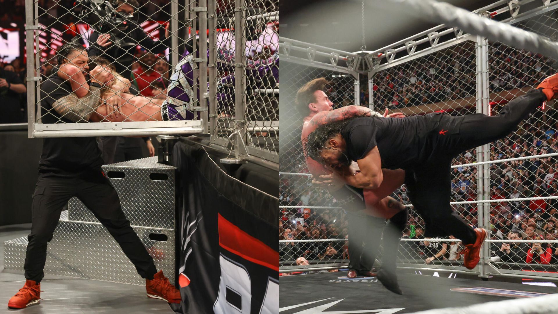 Roman Reigns made a statement on RAW. [Images via WWE.com]