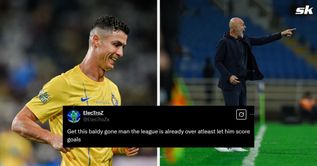 "Pioli doesn’t want Ronaldo to get to 1000 goals", "New Ten Hag" - Fans slam Al-Nassr boss as Cristiano Ronaldo gets subbed out against Al-Kholood