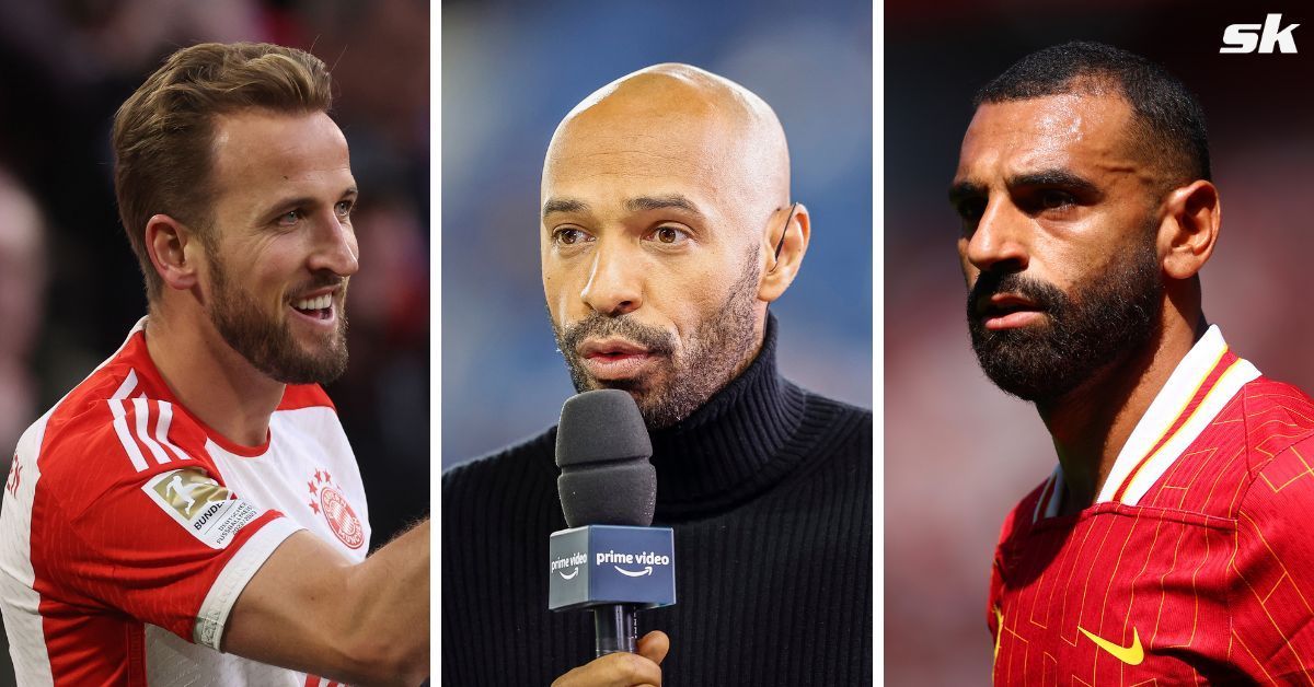 Thierry Henry names Barcelona star as favourites to win Ballon d&rsquo;Or ahead of Harry Kane and Liverpool&rsquo;s Mohamed Salah (Source: All images from Getty)