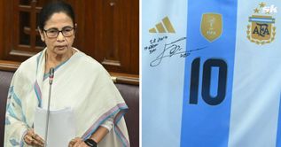 “Today, that passion found a special place” - West Bengal CM Mamata Banerjee pens note after receiving signed jersey from Lionel Messi