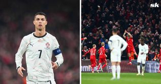 Cristiano Ronaldo responds to Rasmus Hojlund copying his celebration after scoring vs Portugal