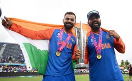 "Jaate jaate ek aur ICC trophy de do yaar" - Former teammate's request to Rohit Sharma, Virat Kohli amid 2025 Champions Trophy