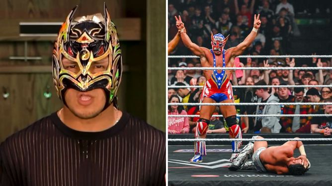 Dragon Lee sends 1-word message after getting unmasked on WWE RAW