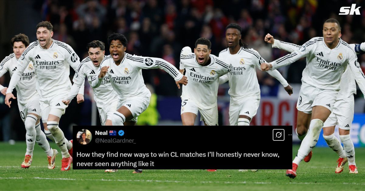 &quot;How they find new ways to win CL matches I&rsquo;ll honestly never know&quot; - Social media reacts as Real Madrid knock Atleti out of UCL via penalties