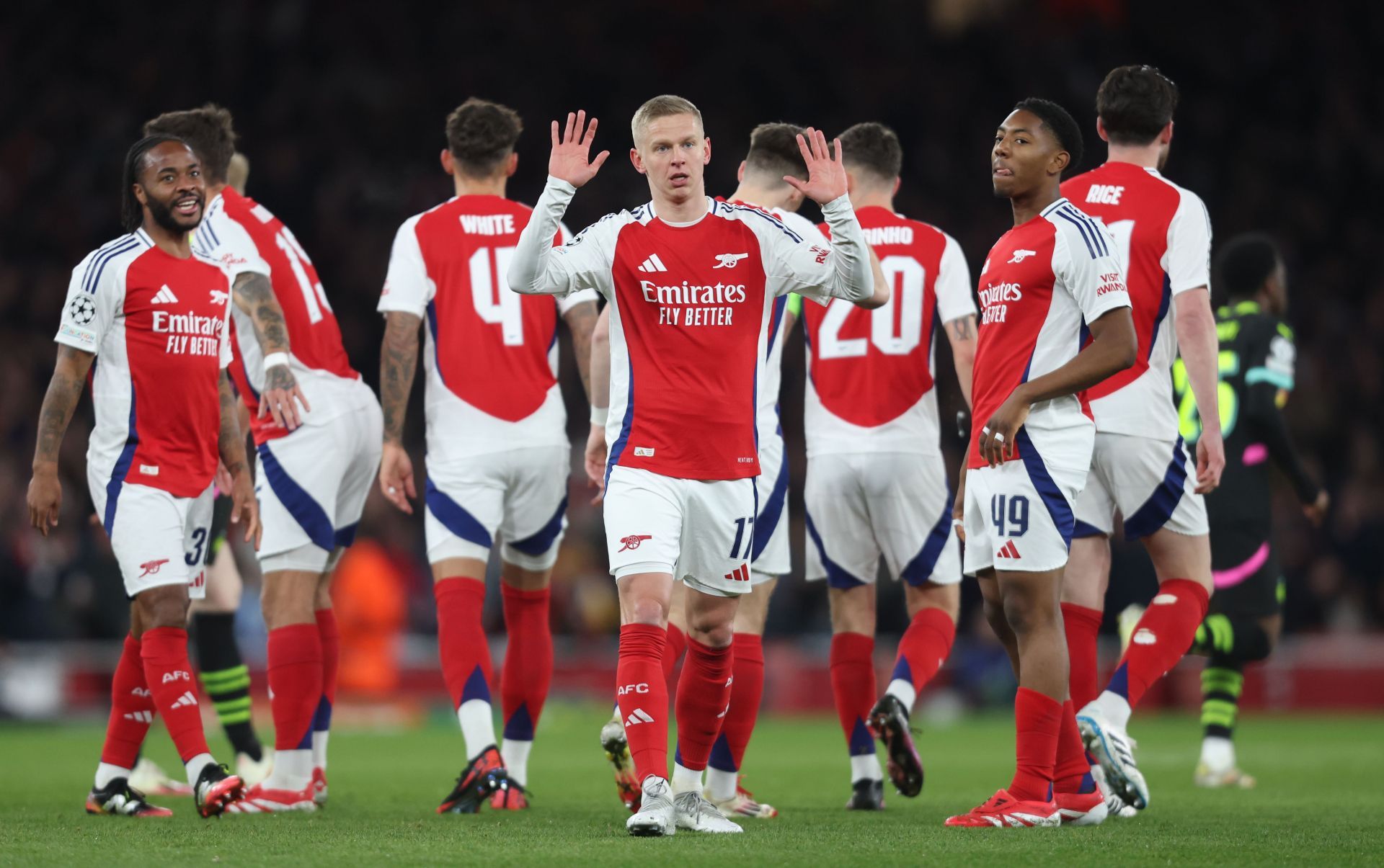 Arsenal FC v PSV Eindhoven - UEFA Champions League 2024/25 Round of 16 Second Leg - Source: Getty