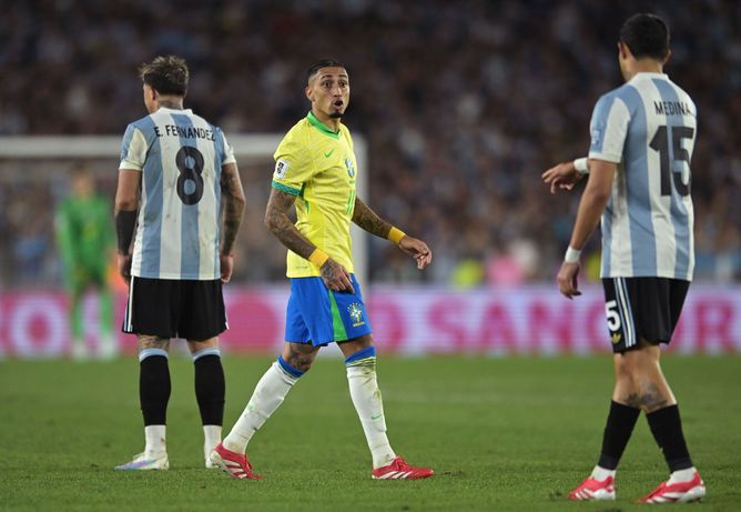 Argentina 4-1 Brazil: Five talking points as World Champions batter rivals in Lionel Messi's absence