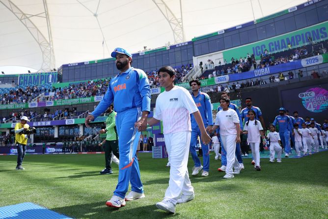 Is Rohit Sharma playing today’s IND vs NZ 2025 Champions Trophy match?