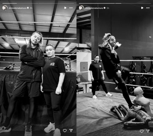 Shinsuke Nakamura shared these images on Instagram. [Photo via: @shinsukenakamura on IG]