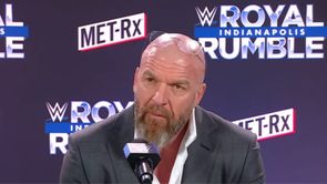 Triple H officially welcomes WWE's new signing; the SmackDown star reacts