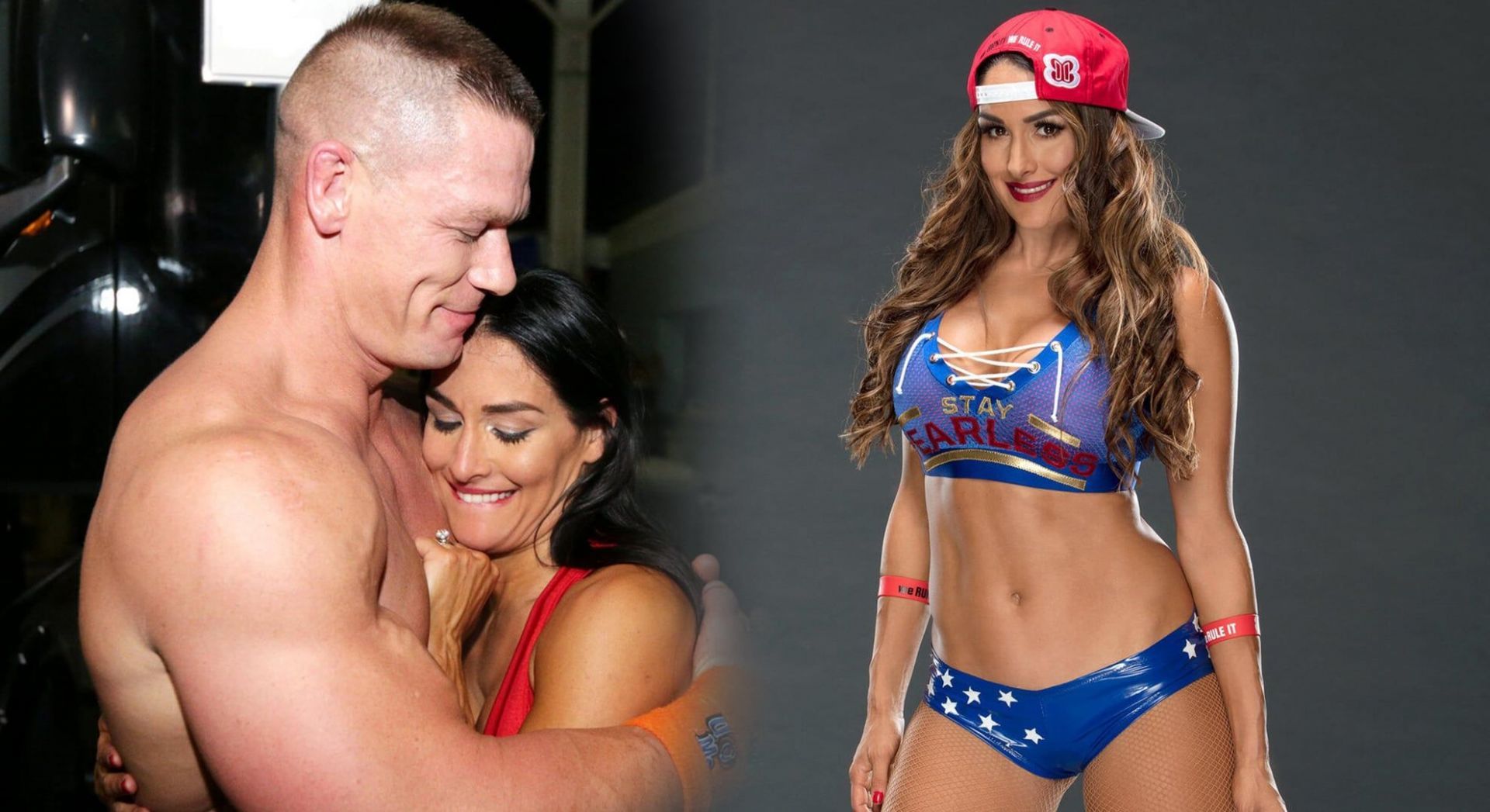 John Cena and Nikki Bella [Image credit: WWE.com]